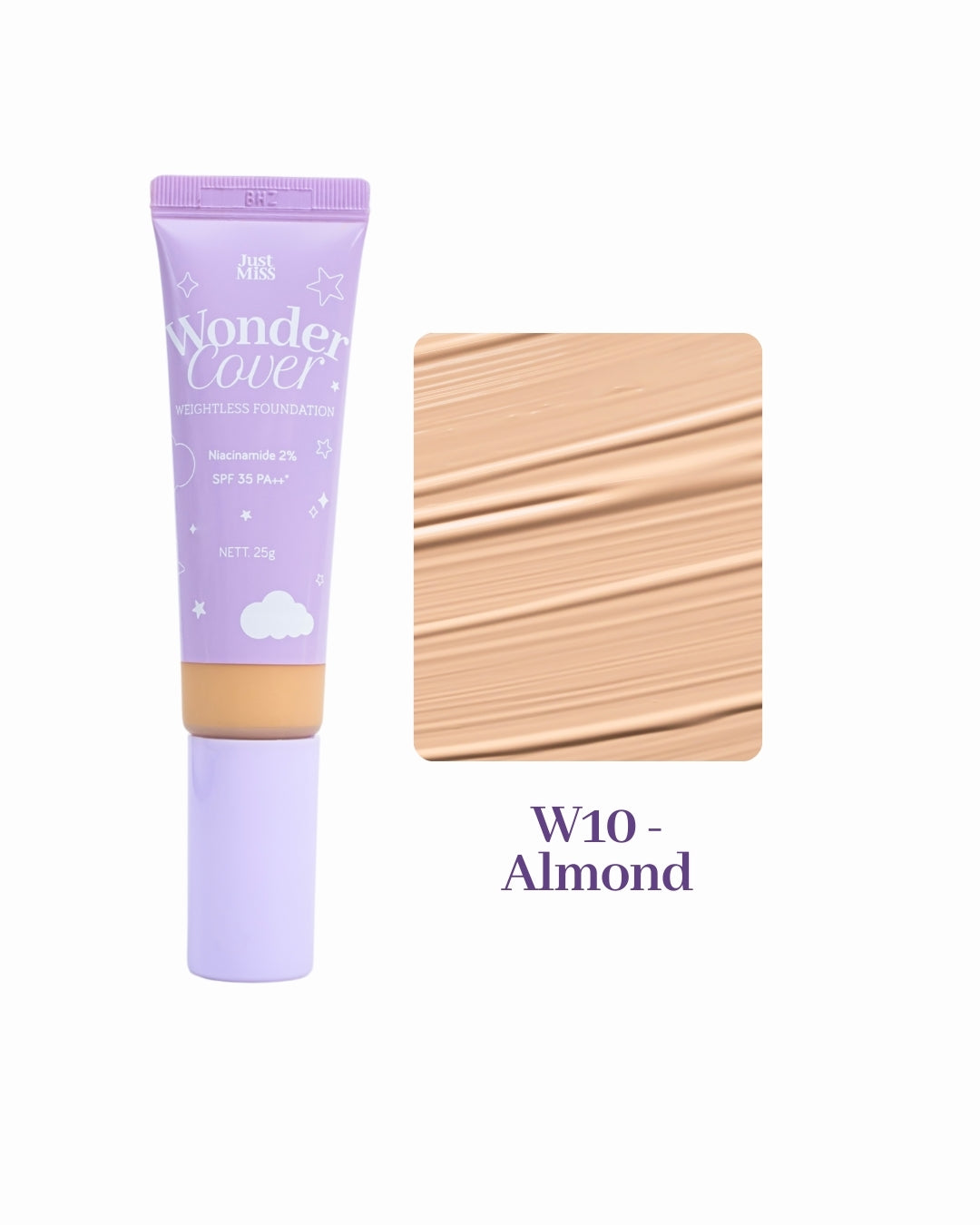 Just Miss Wonder Cover Weightless Foundation 25 GR SPF 35 PA++
