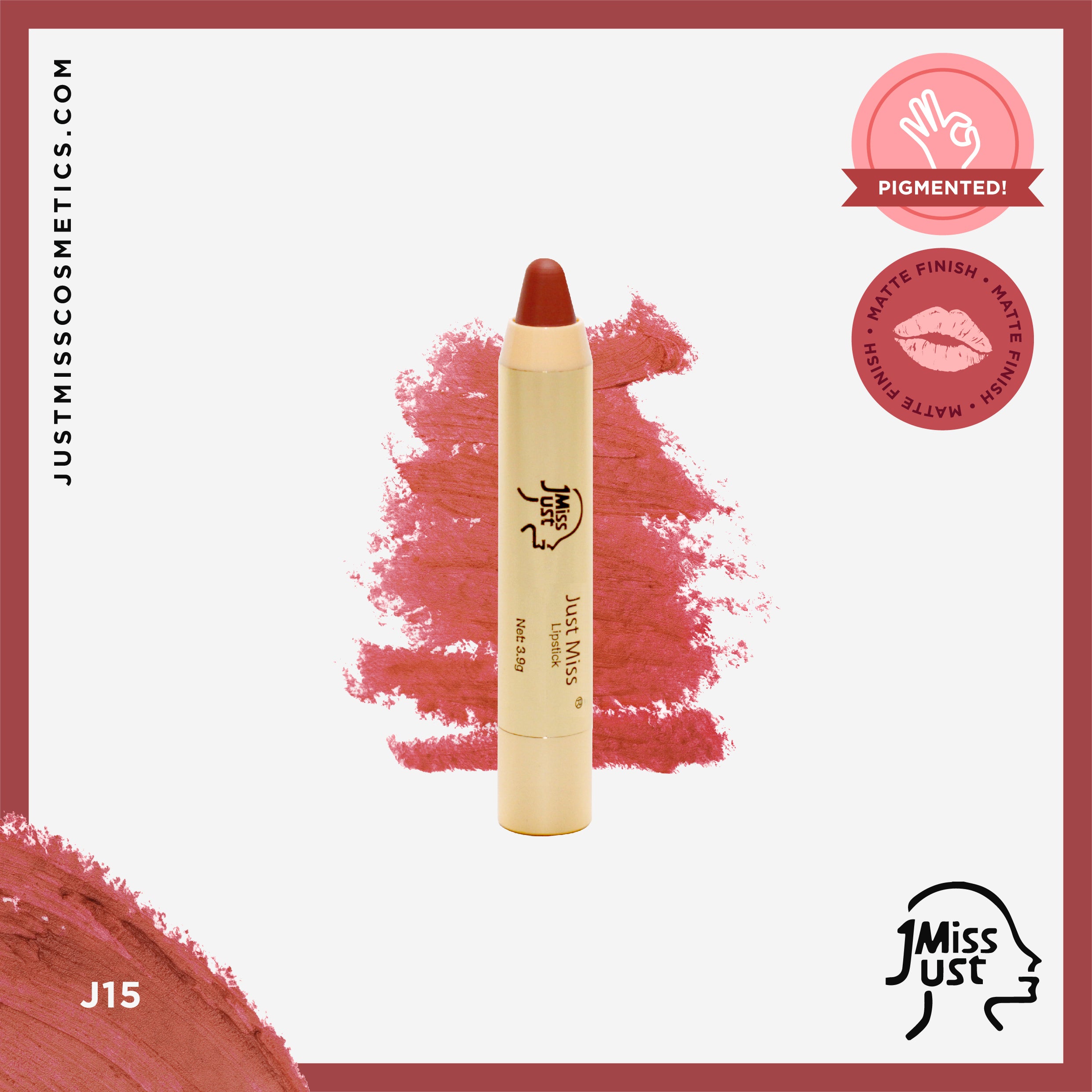 Just Miss Lipstick Pencil Gold B02