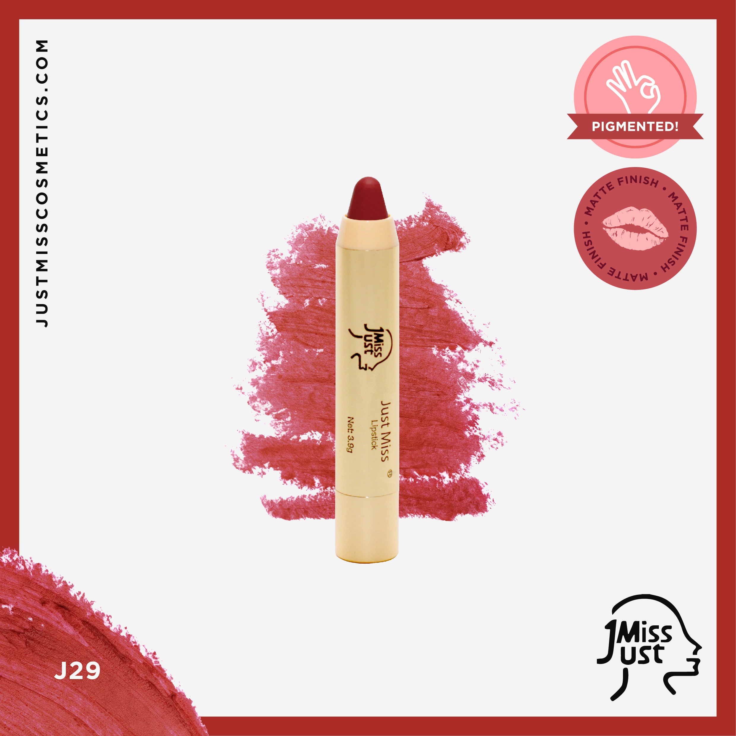 Just Miss Lipstick Pencil Gold B02