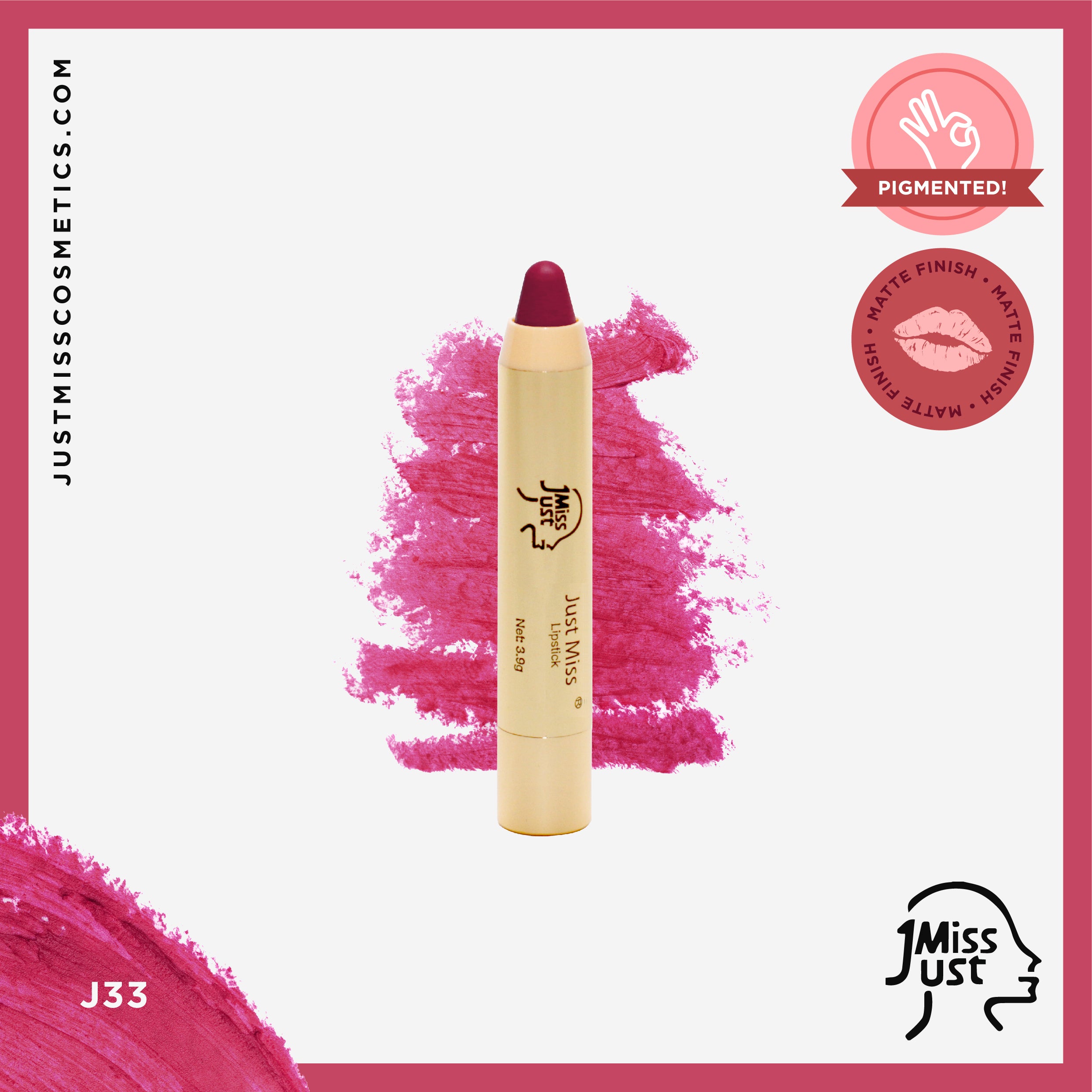 Just Miss Lipstick Pencil Gold B02
