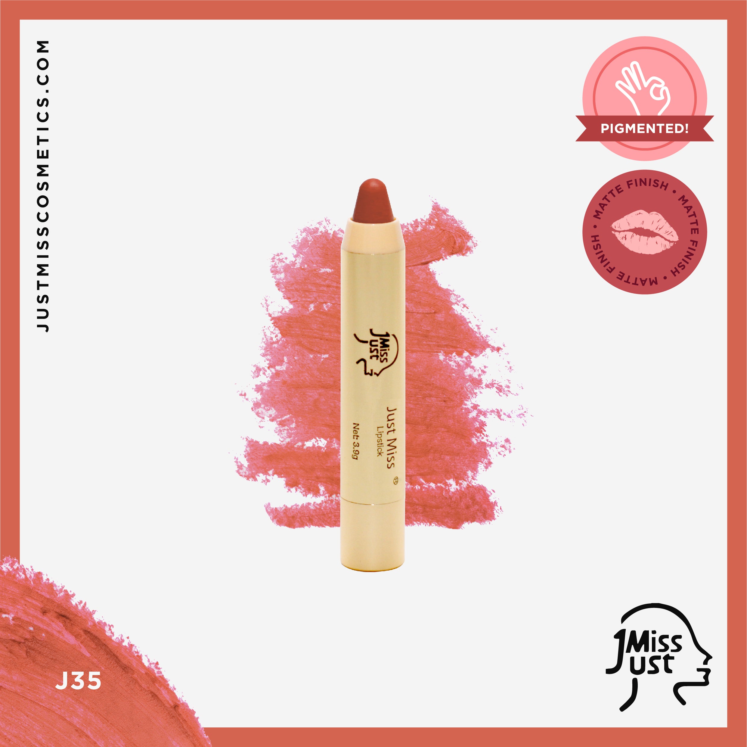 Just Miss Lipstick Pencil Gold B02
