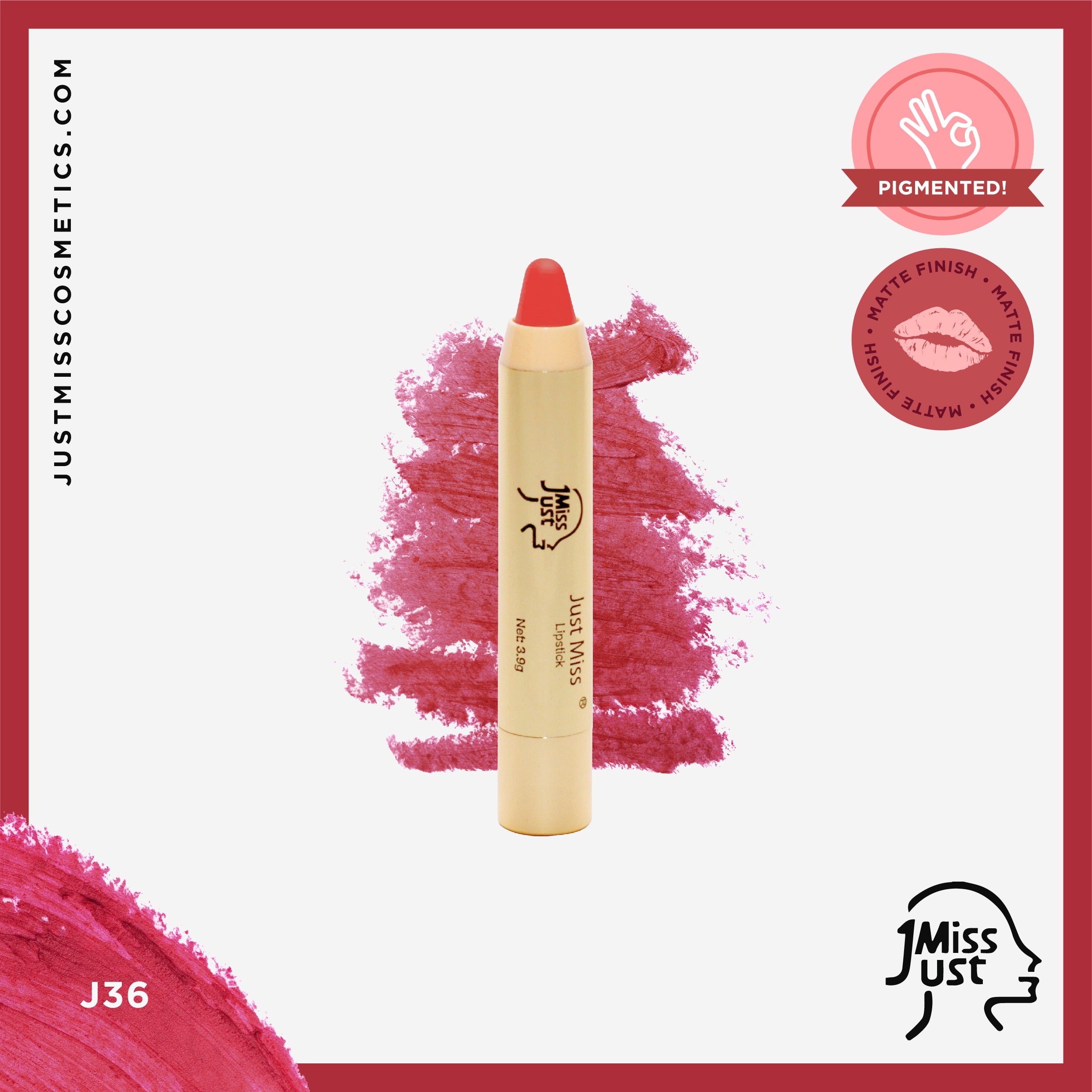 Just Miss Lipstick Pencil Gold B02