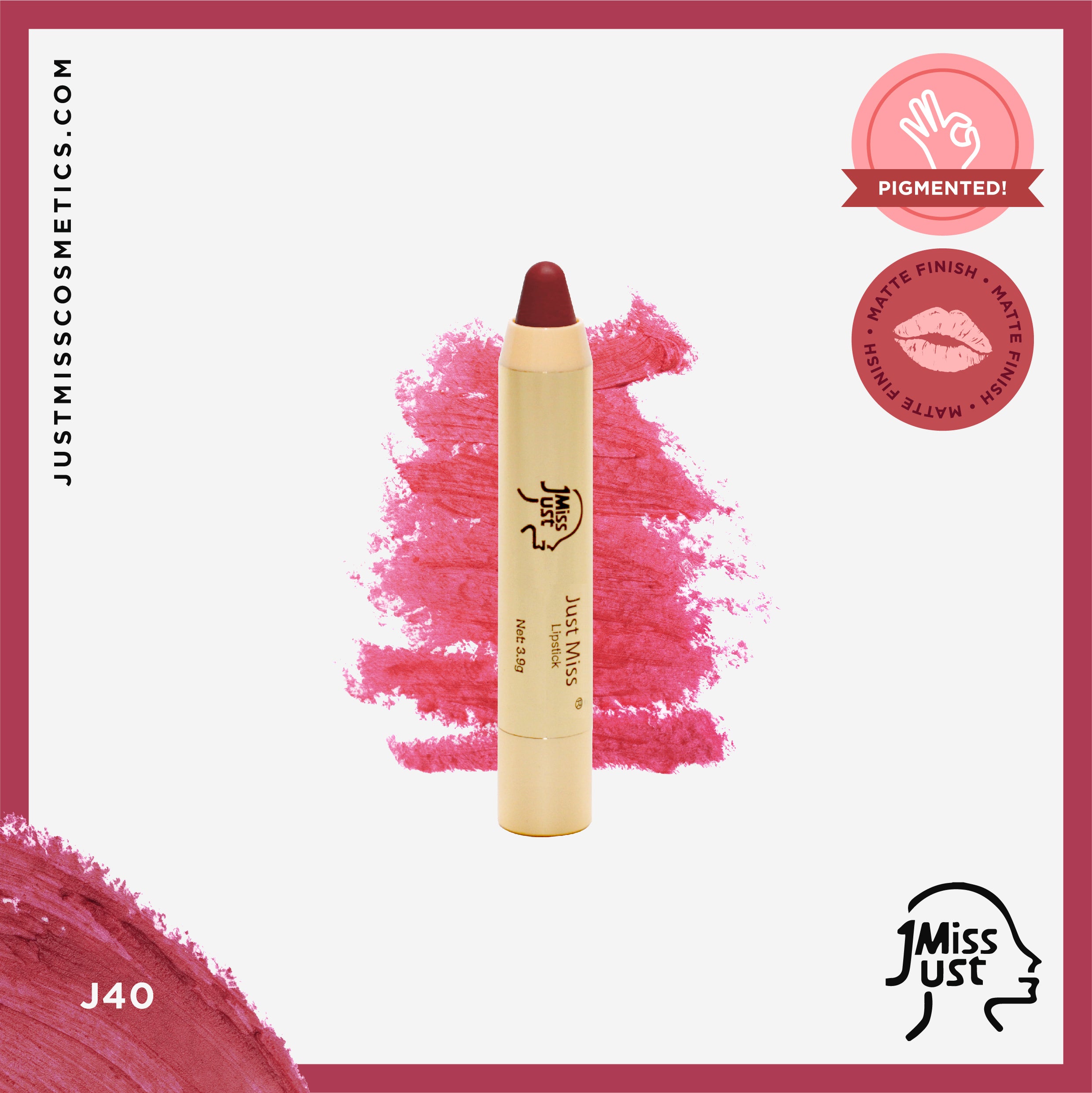 Just Miss Lipstick Pencil Gold B02