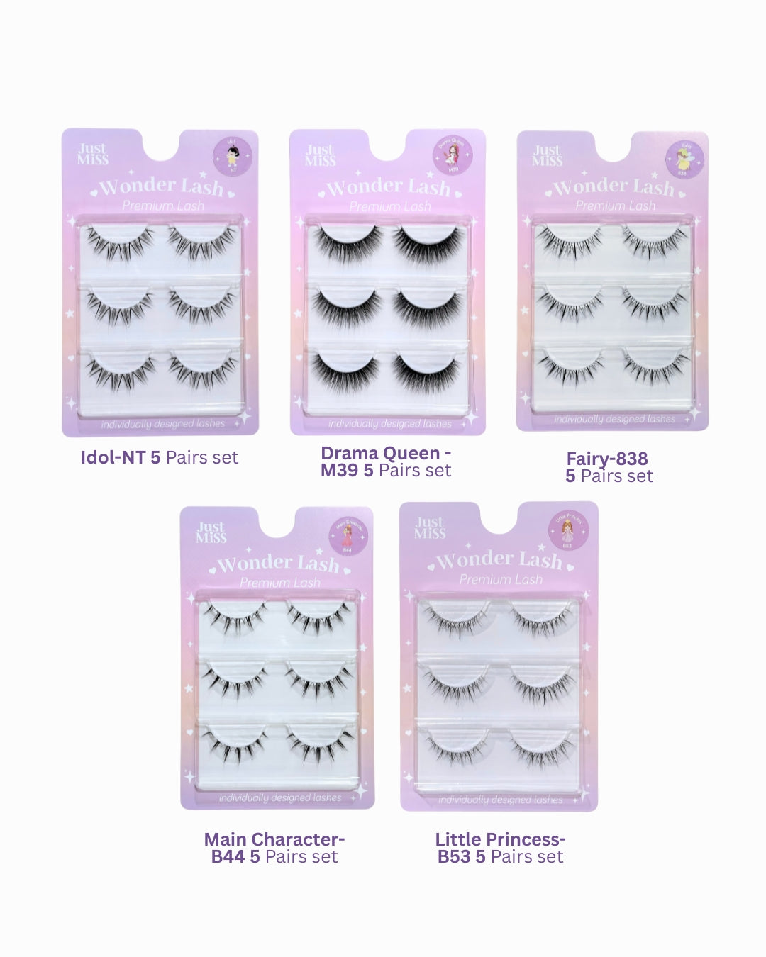 Wonder Lash 3 Pasang Set