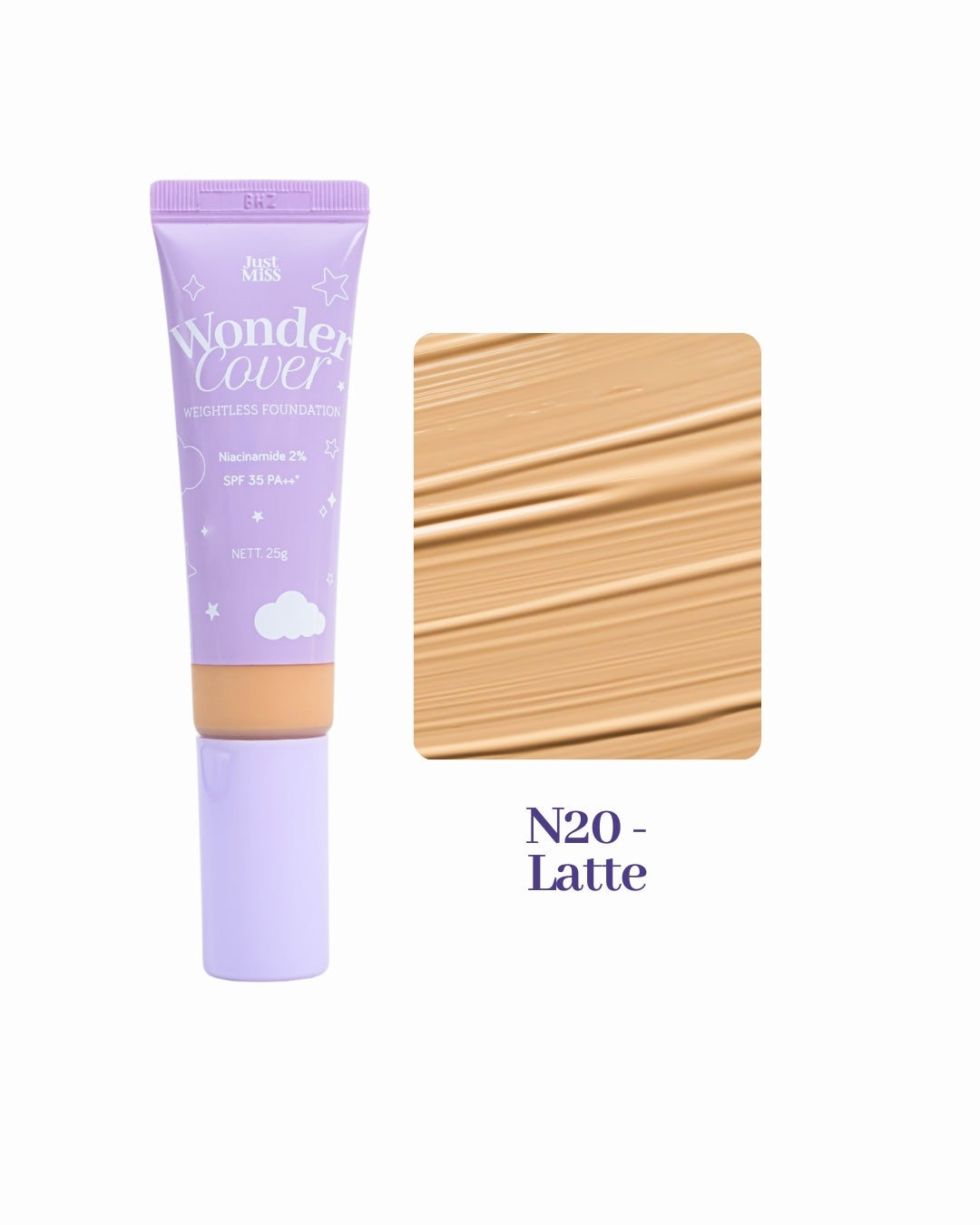 Just Miss Wonder Cover Weightless Foundation 25 GR SPF 35 PA++