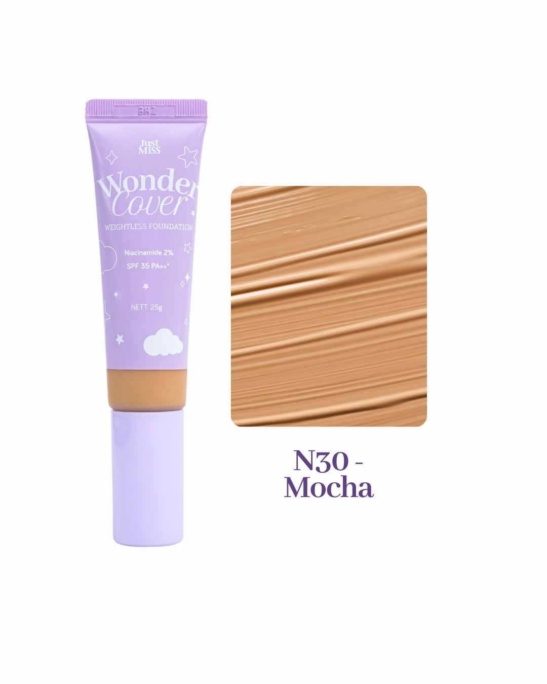 Just Miss Wonder Cover Weightless Foundation 25 GR SPF 35 PA++